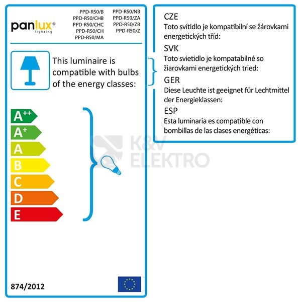 Obrázek produktu Podhledové svítidlo Panlux PPD-R50/NB nikl broušený(nerez) 2