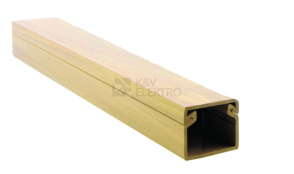 Obrázek produktu Lišta na kabely Malpro D1001-8845K EILM 15x10 2m imitace dřeva natur 0