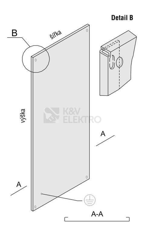 Obrázek produktu Montážní deska 1890x470mm pro skříně RFA-LT MP 820L 058600000820 0