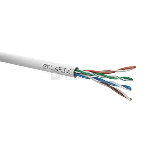  UTP kabel Solarix SXKD-5E-UTP-PVC šedý (box 305m)