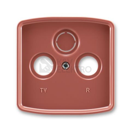 ABB Tango kryt zásuvky televizní vřesová červená 5011A-A00300 R2