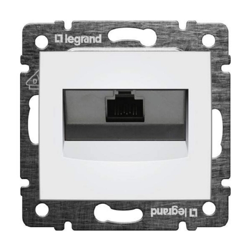 Legrand Valena bílá datová zásuvka RJ45 Cat. 6 UTP 774242