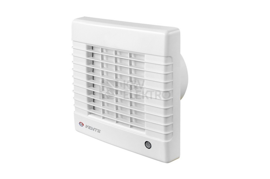 Obrázek produktu Axiální koupelnový ventilátor s automatickou žaluzií a časovým doběhem VENTS 125 MATH s hygrostatem 1009216 0