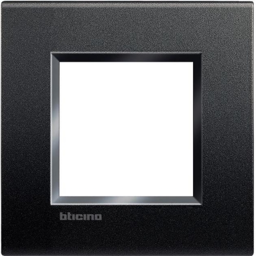 Bticino Living.Light rámeček 2 moduly antracit LNA4802AR