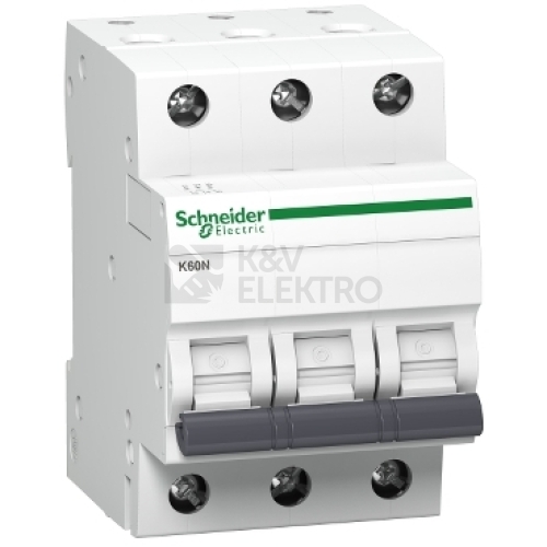  Schneider Electric Acti 9 jistič K60N 3P C 10A 6kA