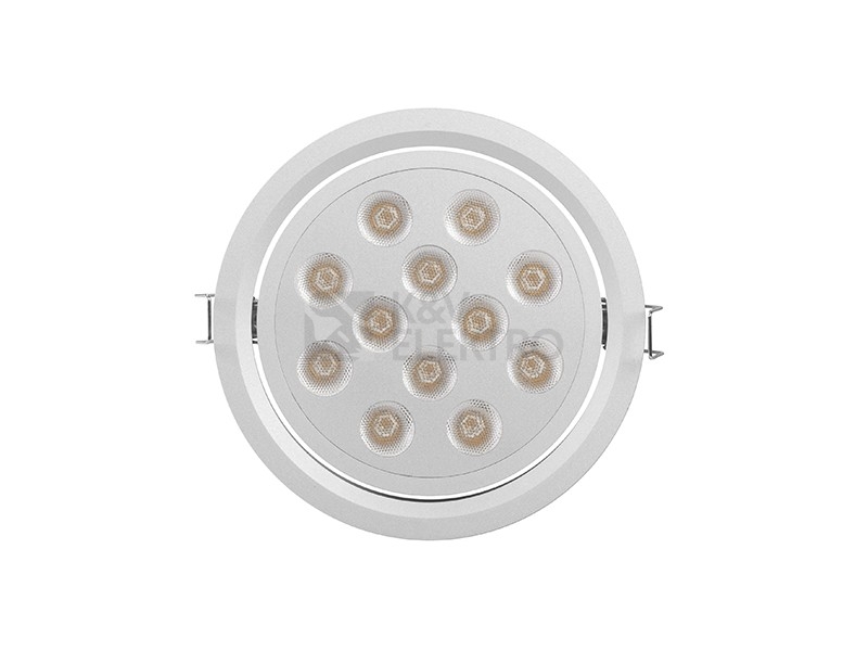 Obrázek produktu Podhledové LED svítidlo Panlux KVL-12S/AL studená bílá 2