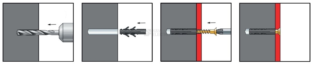 Obrázek produktu Hmoždinka do zdiva HM 12x60mm Tichopádek 1000203 (10ks) 1