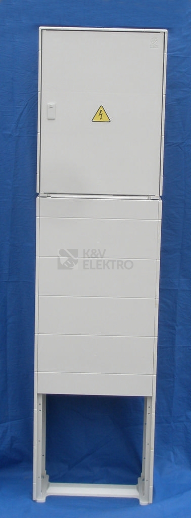 Obrázek produktu Elektroměrový rozvaděč pilíř DCK ER212/NKP7P šedý pro ČEZ, EGD (E.ON) pro stávající odběrná místa 1