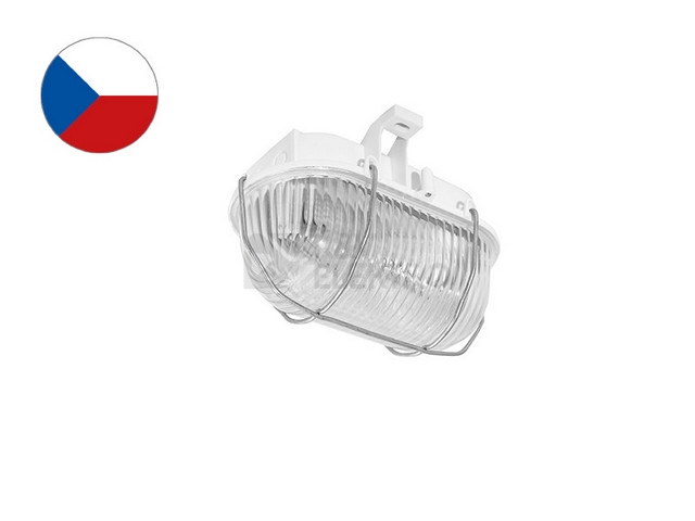 Obrázek produktu Svítidlo Panlux OVAL SOK-60/B 60W E27 bílá IP44 2