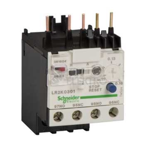 Schneider Electric TeSys tepelné nadproudové relé LR2K0306