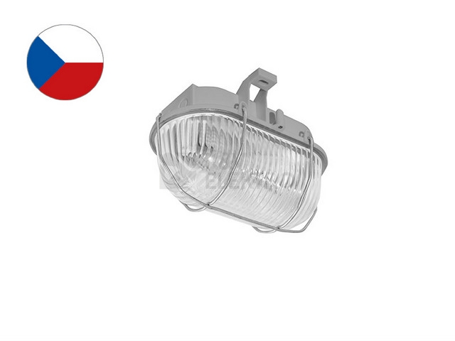 Obrázek produktu Svítidlo Panlux OVAL SOK-60/S 60W E27 šedá IP44 2