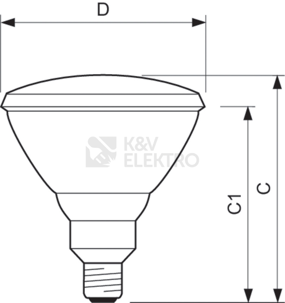 Obrázek produktu  Infražárovka IR Philips PAR38E 150W E27 zdravotní 1