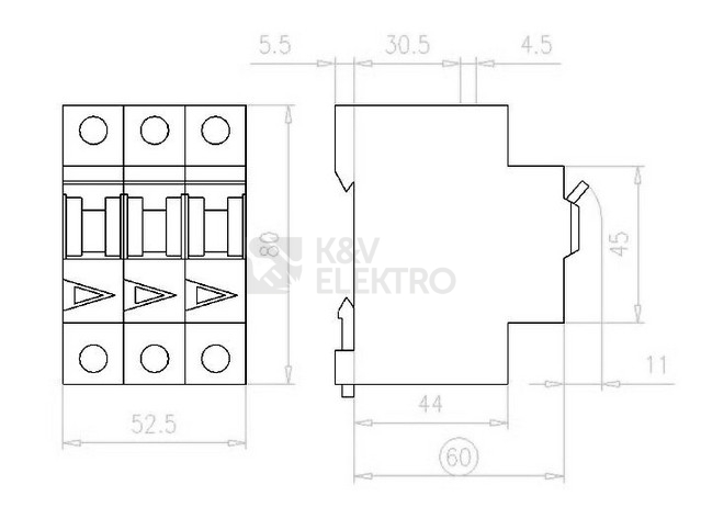 Obrázek produktu  Jistič EATON PL7-C13/3 13A 263408 1