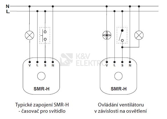 Obrázek produktu Časové relé Elko EP SMR-H triak 1