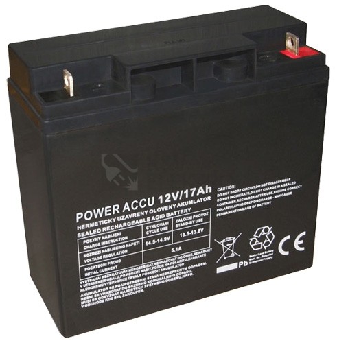 Obrázek produktu Olověný akumulátor Power ACCU 12V/17Ah 0