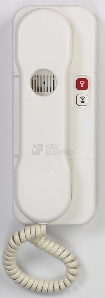 Obrázek produktu Domovní telefon TESLA DT85 bílý 4FP 210 37.101 0