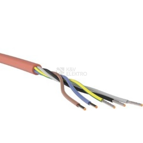 Silikonový kabel SIHF 5Cx4 metráž