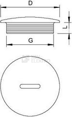 Obrázek produktu Zátka šroubovací OBO 108 PG21 2033216 3