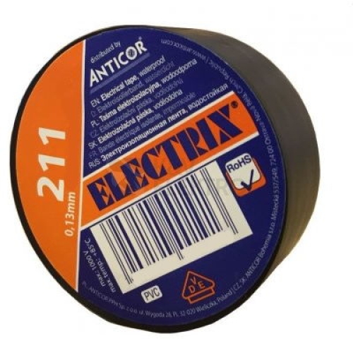  Izolační páska Anticor Electric 50mm x 10m černá