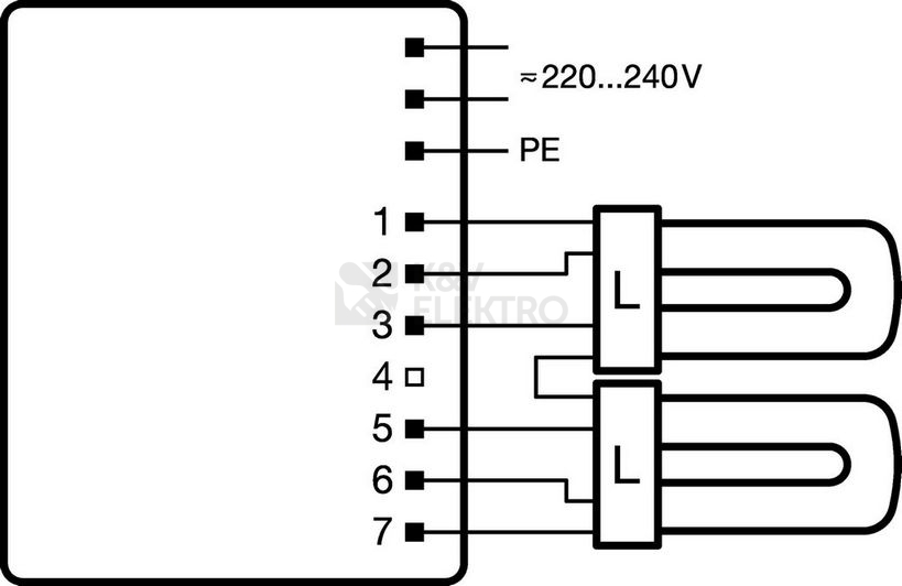 Obrázek produktu Elektronický předřadník OSRAM QT-M 2X26-42W/220-240 2