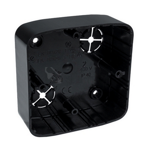 Obrázek produktu Krabice lištová KOPOS LK 80x28 T FB černá pro Tango 0