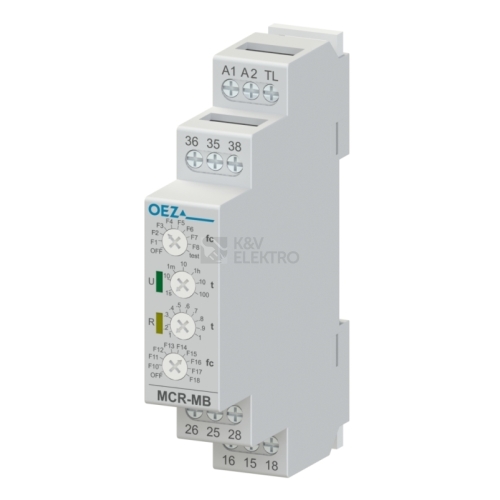 Časové relé multifunkční MCR-MB-001-UNI 1CO 8A