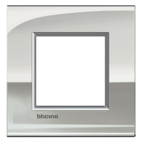 Bticino Living.Light rámeček AIR 2 moduly palladium LNE4802PL