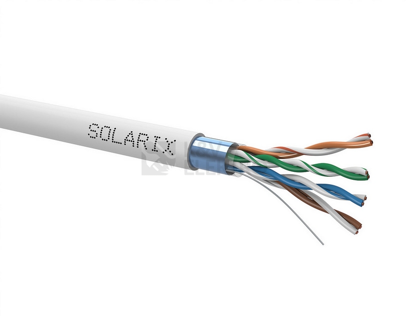 Obrázek produktu  FTP kabel Solarix SXKD-5E-FTP-PVC šedý stíněný (box 305m) 0