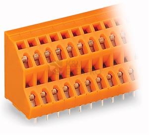 Obrázek produktu  Svorka na desky plošných spojů WAGO 736-302  2,5mm² oranžová 0