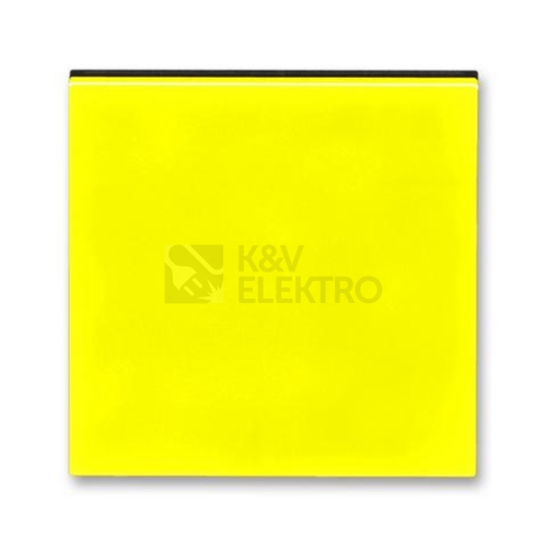 ABB Levit kryt vypínače žlutá/kouřová černá 3559H-A00651 64