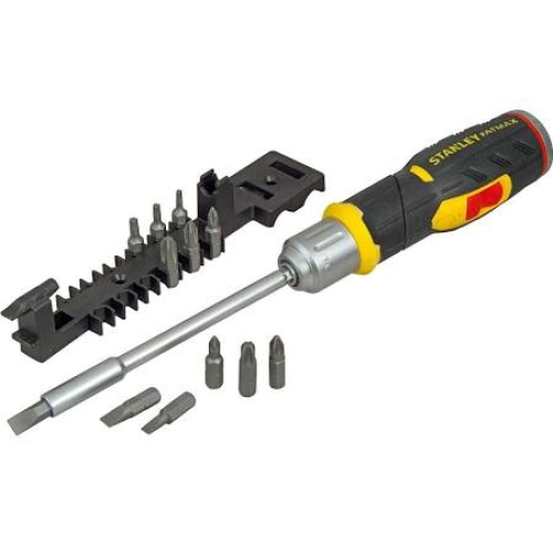 Ráčnový šroubovák Stanley FatMax FMHT0-62691 + 12 bitů