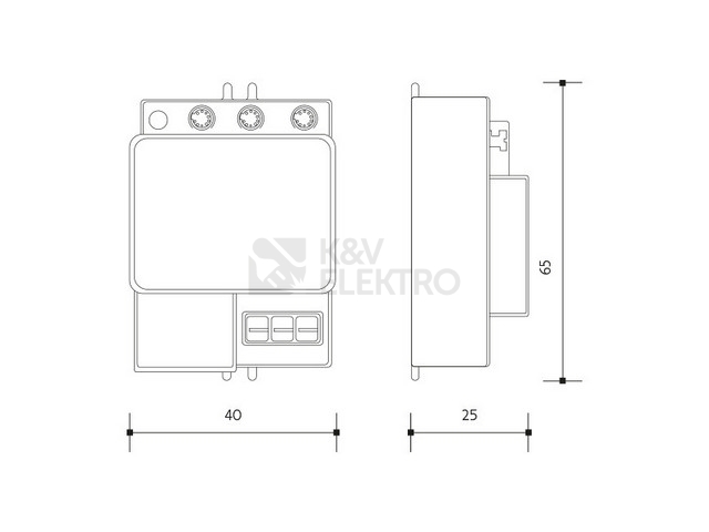 Obrázek produktu Pohybové čidlo Panlux PN71000001 360° mikrovlné 1