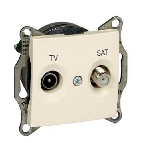 SEDNA ZASUVKA TV-SAT BEIGE SDN3401947