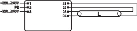 Obrázek produktu Elektronický předřadník OSRAM QTP-OPTIMAL 2X54-58/220-240 4