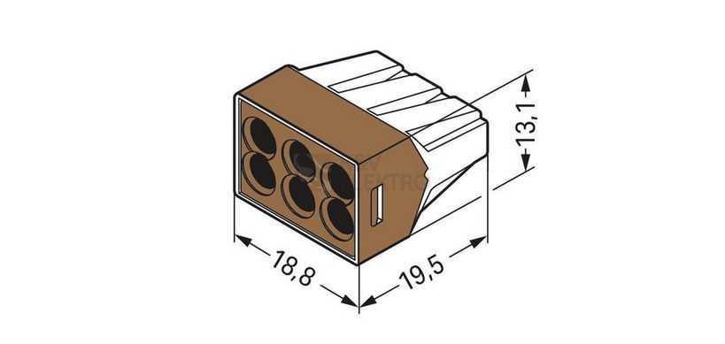 Obrázek produktu Svorka WAGO 773-606 6x4 2