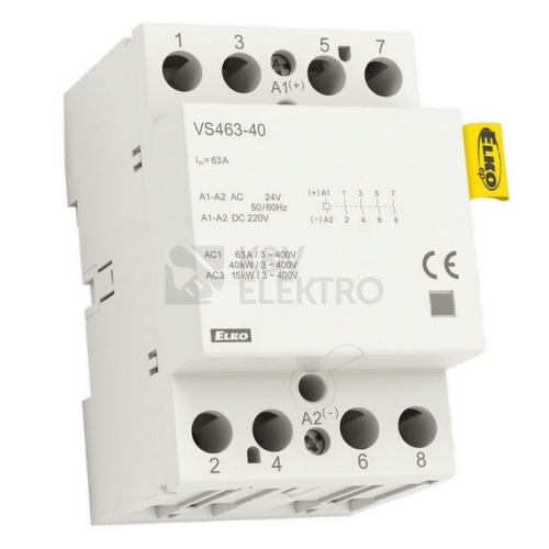 INST.STYKAC VS463-31 24V AC/DC