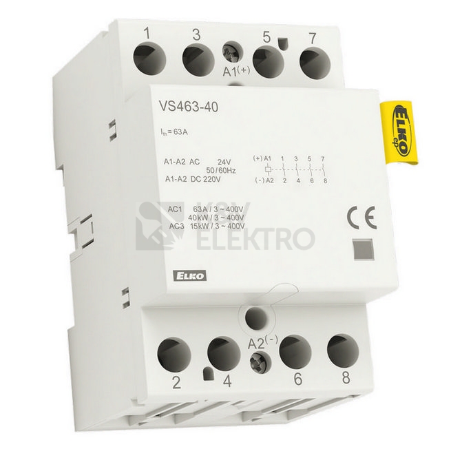 Obrázek produktu INST.STYKAC VS463-31 24V AC/DC 0
