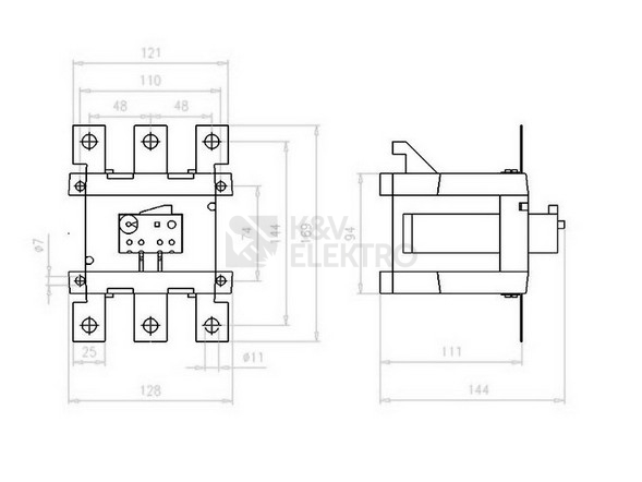 Obrázek produktu TEPEL. NADPR. RELE Z5-70/FF250 50-70A 1