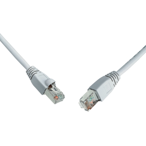 Síťový datový kabel Solarix C6A-315GY-0,5MB CAT6A SFTP 0,5m (patchkabel)