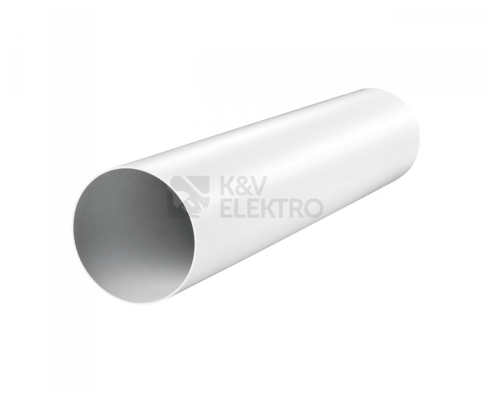 Obrázek produktu PVC ventilační trubka kulatá 1,5m/100mm VENTS 1015 1001015 0