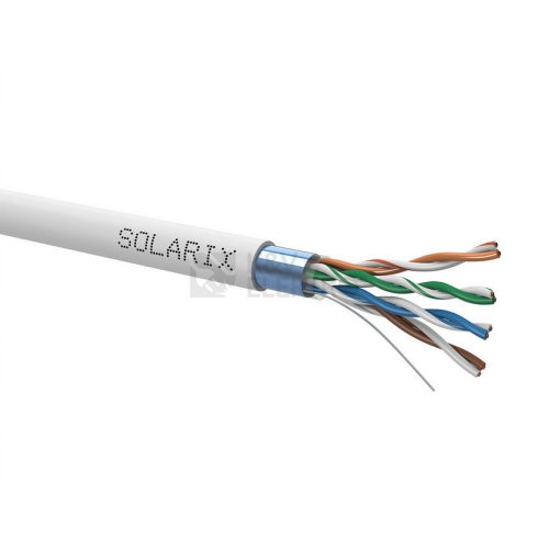 FTP kabel Solarix SXKD-5E-FTP-PVC metráž