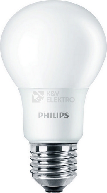 Obrázek produktu  LED žárovka E27 Philips CorePro A60 5W (40W) studená bílá (6500K) 0