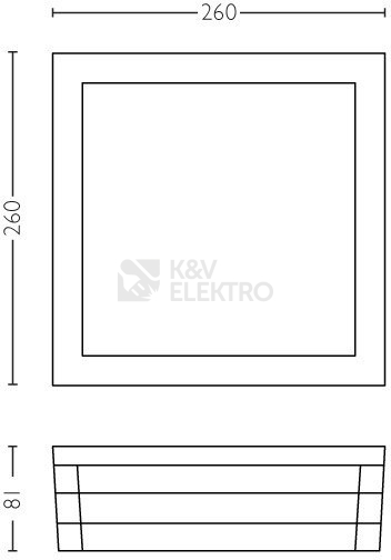 Obrázek produktu  Stropní svítidlo Philips Moonshine 2xE27 14W 17350/93/PN 3