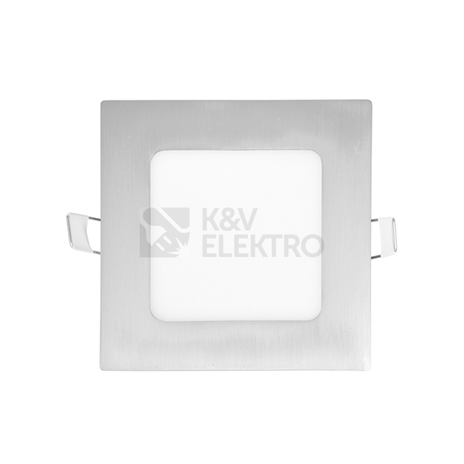 Obrázek produktu LED podhledové svítidlo Ecolite RAFA LED-WSQ-6W/27/CHR 6W 2700K teplá bílá 0