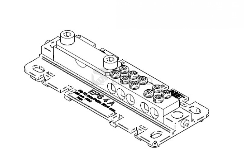 Obrázek produktu  Ekvipotenciální svorkovnice Elektro Bečov EPS 4 A s krytem I228407 5