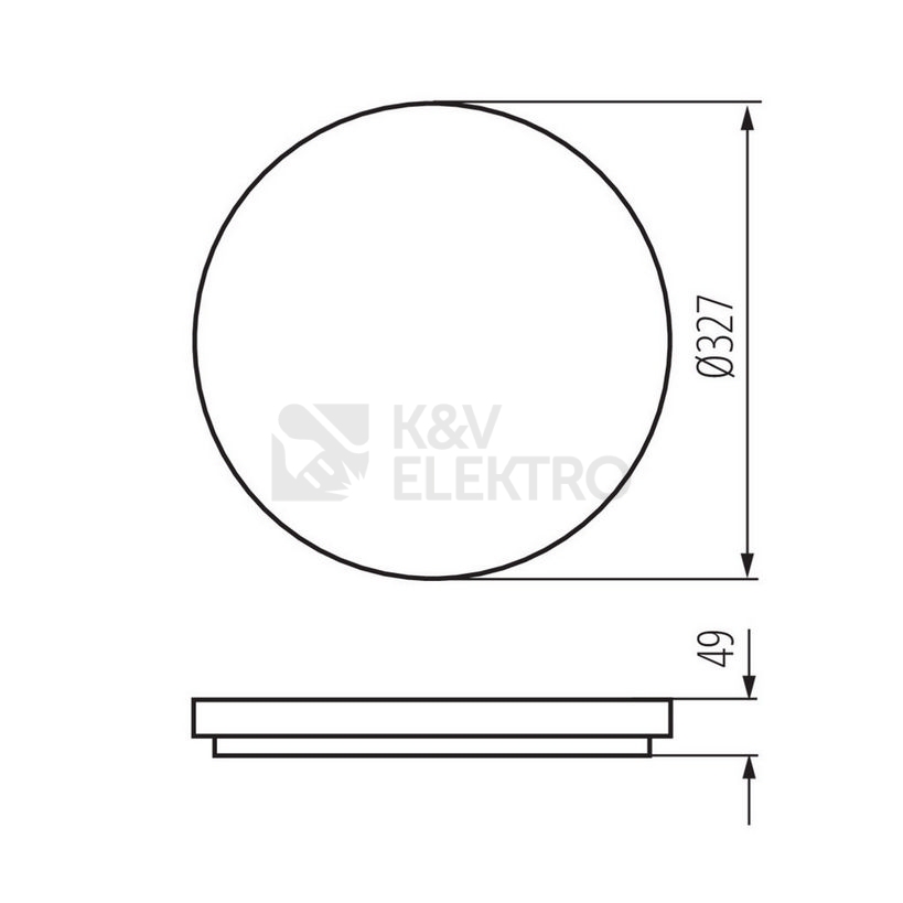 Obrázek produktu Svítidlo Kanlux VARSO LED 24W-WW-O 24W teplá bílá 3000K IP54 26444 6