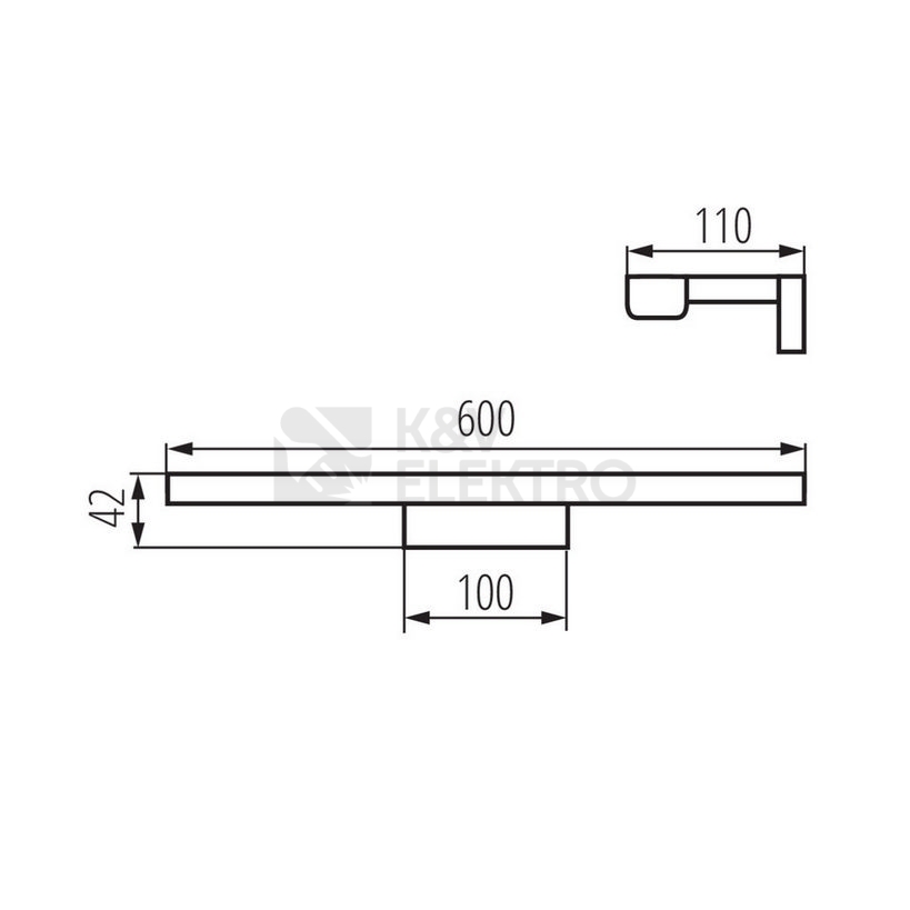 Obrázek produktu  Nástěnné LED svítidlo Kanlux ASTEN LED IP44 12W-NW neutrální bílá 26681 4