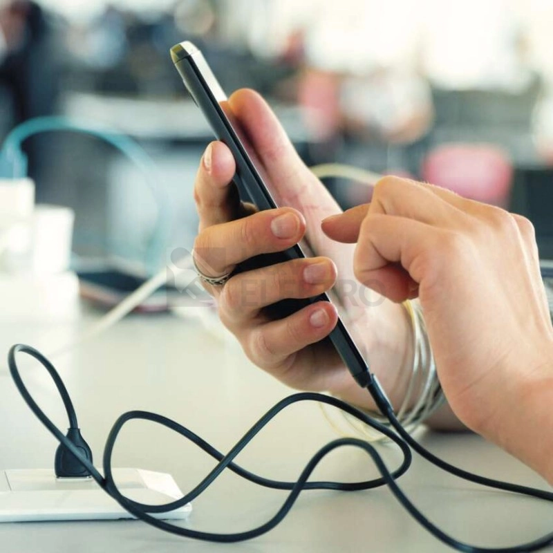 Obrázek produktu Kabel USB/Lightning iPhone EMOS SM7013W 2.0 A/M - i16P/M 1m bílý 9