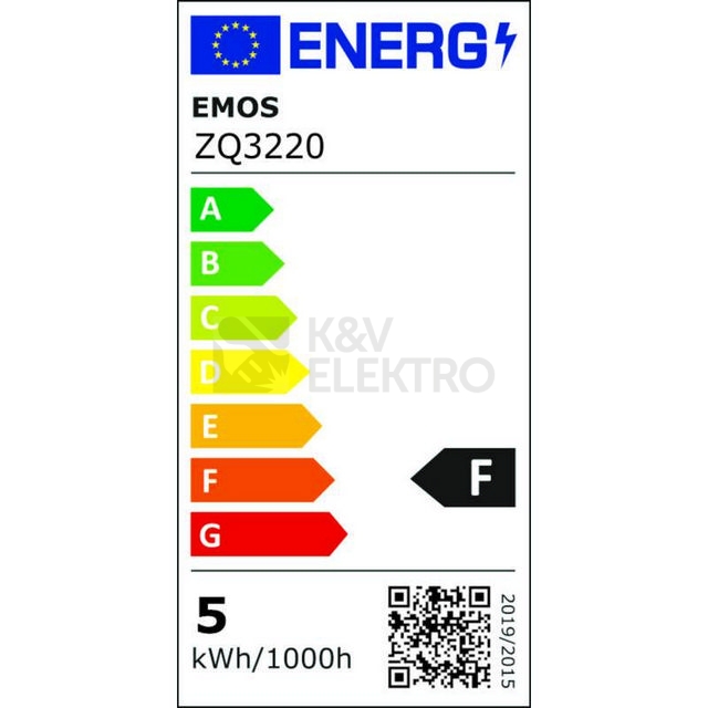 Obrázek produktu  LED žárovka svíčka Emos ZQ3220 Classic Candle 6W E14 Teplá bílá 4