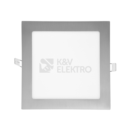 LED podhledové svítidlo Ecolite RAFA LED-WSQ-12W/41/CHR 12W 4100K neutrální bílá